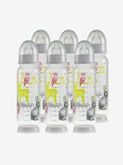 Conjunto de 6 biberões 240 ml, BEABA Bunny Puericultura-Conjunto de 6 biberões 240 ml, BEABA Bunny