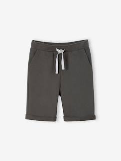 Bermudas em moletão, para menino Menino 2-14 anos-Bermudas em moletão, para menino