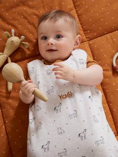 Saco de bebé sem mangas, personalizável, Pequeno Nómada