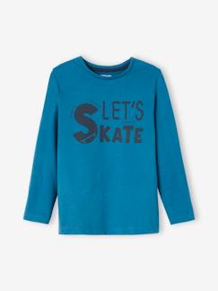Camisola com mensagem gráfica, para menino Menino 2-14 anos-Camisola com mensagem gráfica, para menino