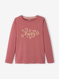 Camisola com mensagem, para menina Menina 2-14 anos-Camisola com mensagem, para menina