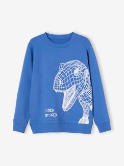 Sweat de gola redonda com motivo, para menino -Sweat de gola redonda com motivo, para menino