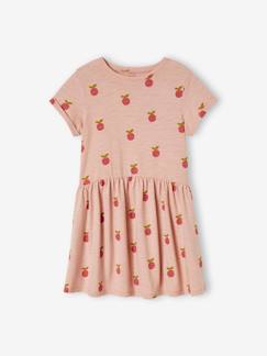Vestido estampado, para menina -Vestido estampado, para menina