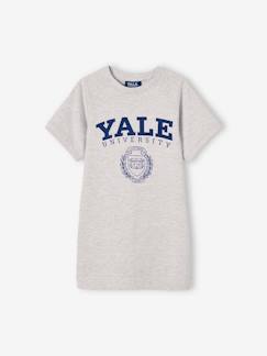 Vestido estilo sweat Yale®, para menina