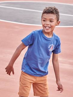 T-shirt de desporto com motivos, para menino Menino 2-14 anos-T-shirt de desporto com motivos, para menino