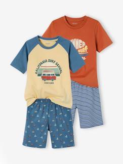 Lote de 2 pijamas "Summer Surf", para menino
