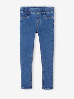 Jeans estilo treggings Basics, para menina