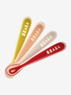 Lote de 4 colheres 1ª idade BEABA Soft sem BPA Puericultura-Lote de 4 colheres 1ª idade BEABA Soft sem BPA
