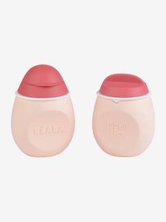 Lote de frascos para compotas da BEABA, Babysqueez' 2 em 1 + Squeez'portion Puericultura-Lote de frascos para compotas da BEABA, Babysqueez' 2 em 1 + Squeez'portion