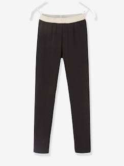 Leggings com cós irisado, para menina Menina 2-14 anos-Leggings com cós irisado, para menina