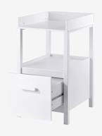 Mesa de mudas com compartimento, tema Variety Branco 