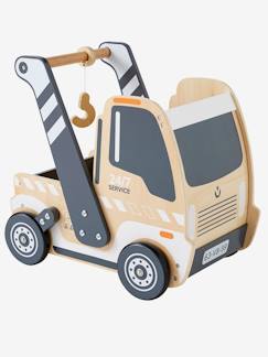 Brinquedos-Primeira idade- Baloiços, carrinhos de marcha, andarilhos e triciclos-Carrinho de marcha Camião, em madeira FSC®