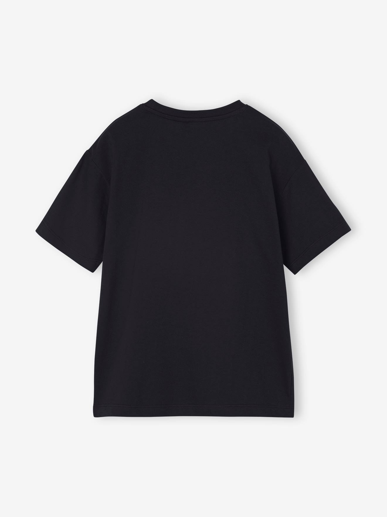 T-shirt Brawl Stars, para menino  preto