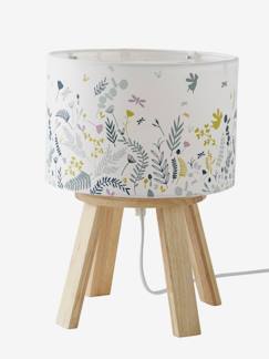 Têxtil-lar e Decoração-Decoração-Iluminação-Candeeiros de mesa-Candeeiro de mesa de cabeceira com pé, Botânico