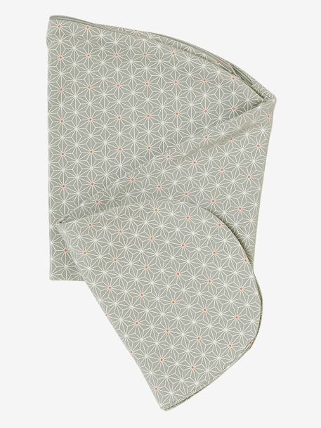 Almofada de amamentação multifunções VERTBAUDET Branco bolinhas+Cinza estrelas+Cinzento 