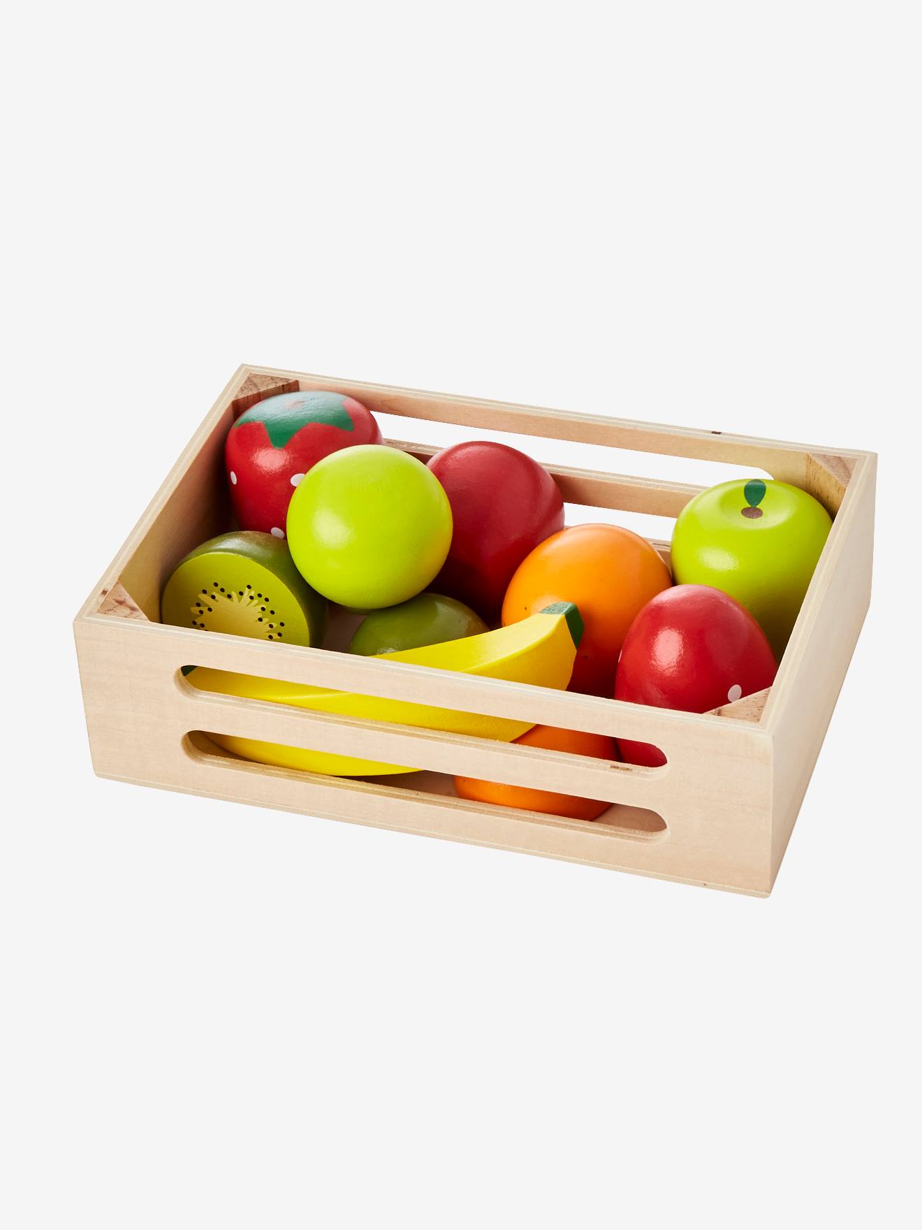 Empilhe as Frutas - Jogo de Madeira - A Casinha Brinquedos