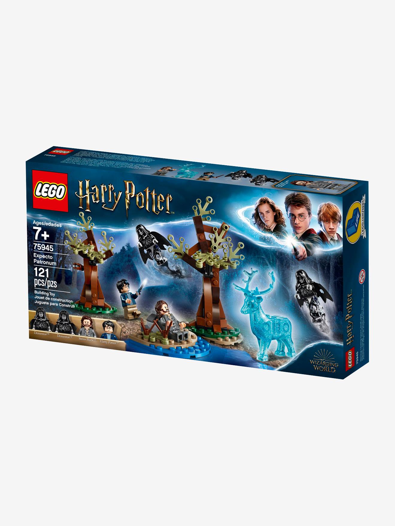 75945, Expecto Patronum da Lego Harry Potter azul escuro liso