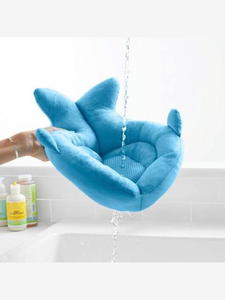 Almofada de banho Moby, para lavatório da Skip Hop AZUL MEDIO LISO 