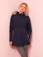 Parka evolutiva 3 em 1, para gravidez e pós-gravidez AZUL ESCURO LISO+VERDE ESCURO LISO 