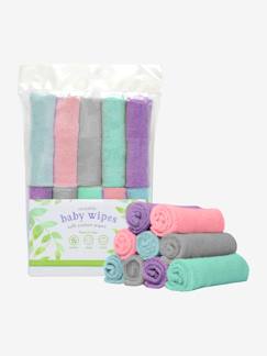 Puericultura-Higiene do bebé-Fraldas e toalhetes-Toalhetes laváveis para bebé (x10), BAMBINO MIO