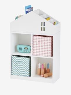 Os pequenos espaços-Móvel Montessori, 4 compartimentos Casas