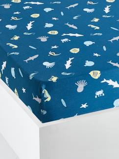 Têxtil-lar e Decoração-Roupa de cama criança-Lençol-capa para criança, tema Fundo do Mar