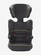 Cadeira-auto VERTBAUDET Kidsit+ grupo 1/2/3 Cinza estrelas+Verde triângulos 