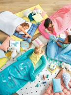 Saco-cama com colchão integrado, tema Vintage Car Estampado carros 