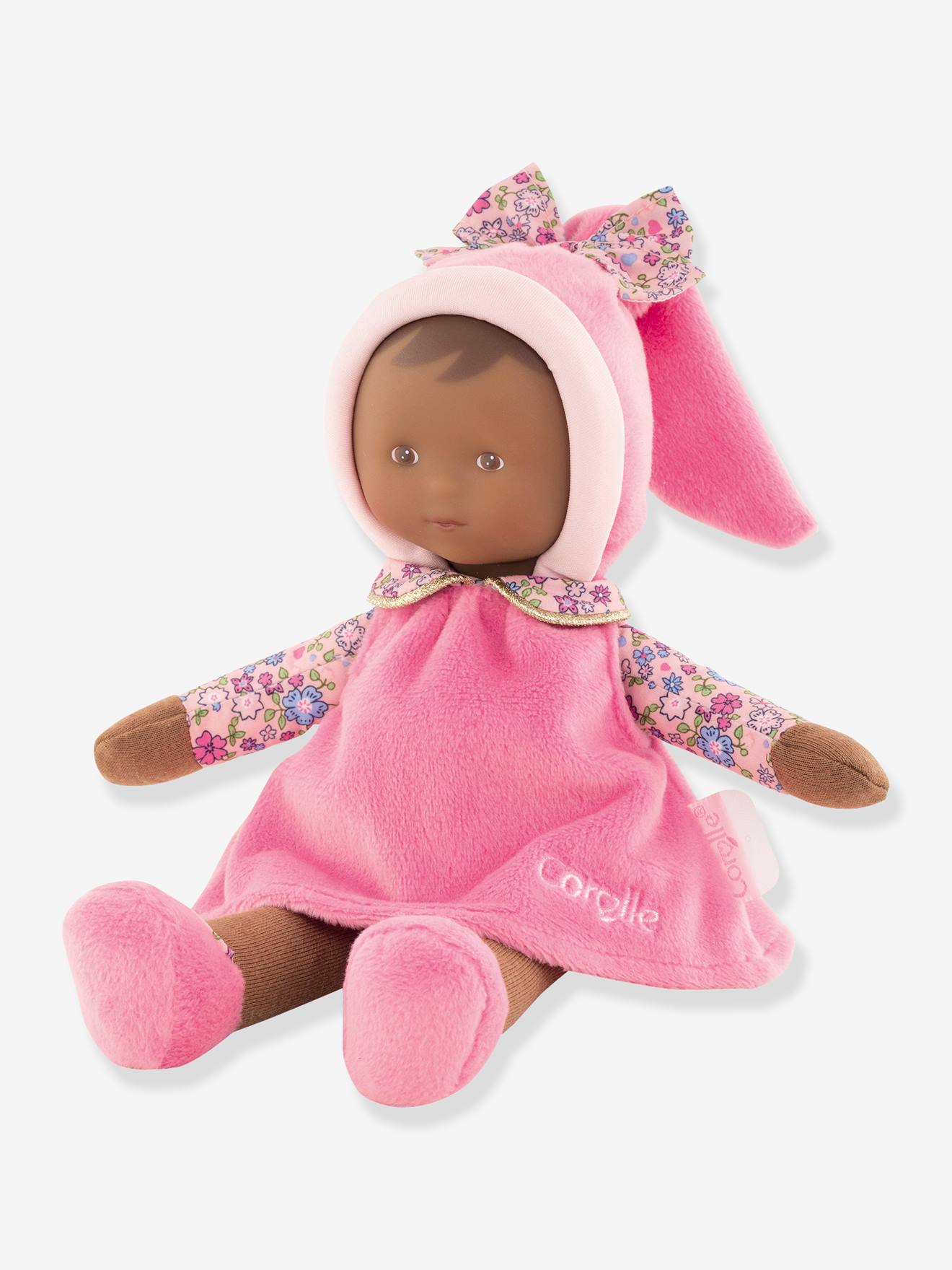 Boneca Miss Florale, País dos Sonhos,  rosa vivo liso