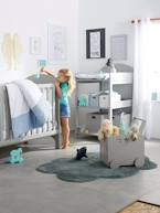 Mesa de mudas, tema Sirius Branco+Cinzento 