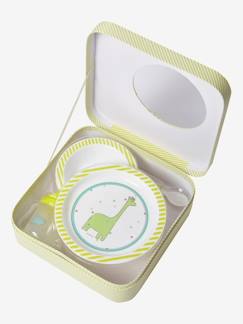 Puericultura-Alimentação Bebé-Conjunto de refeição, 4 peças para bebé VERTBAUDET sem BPA