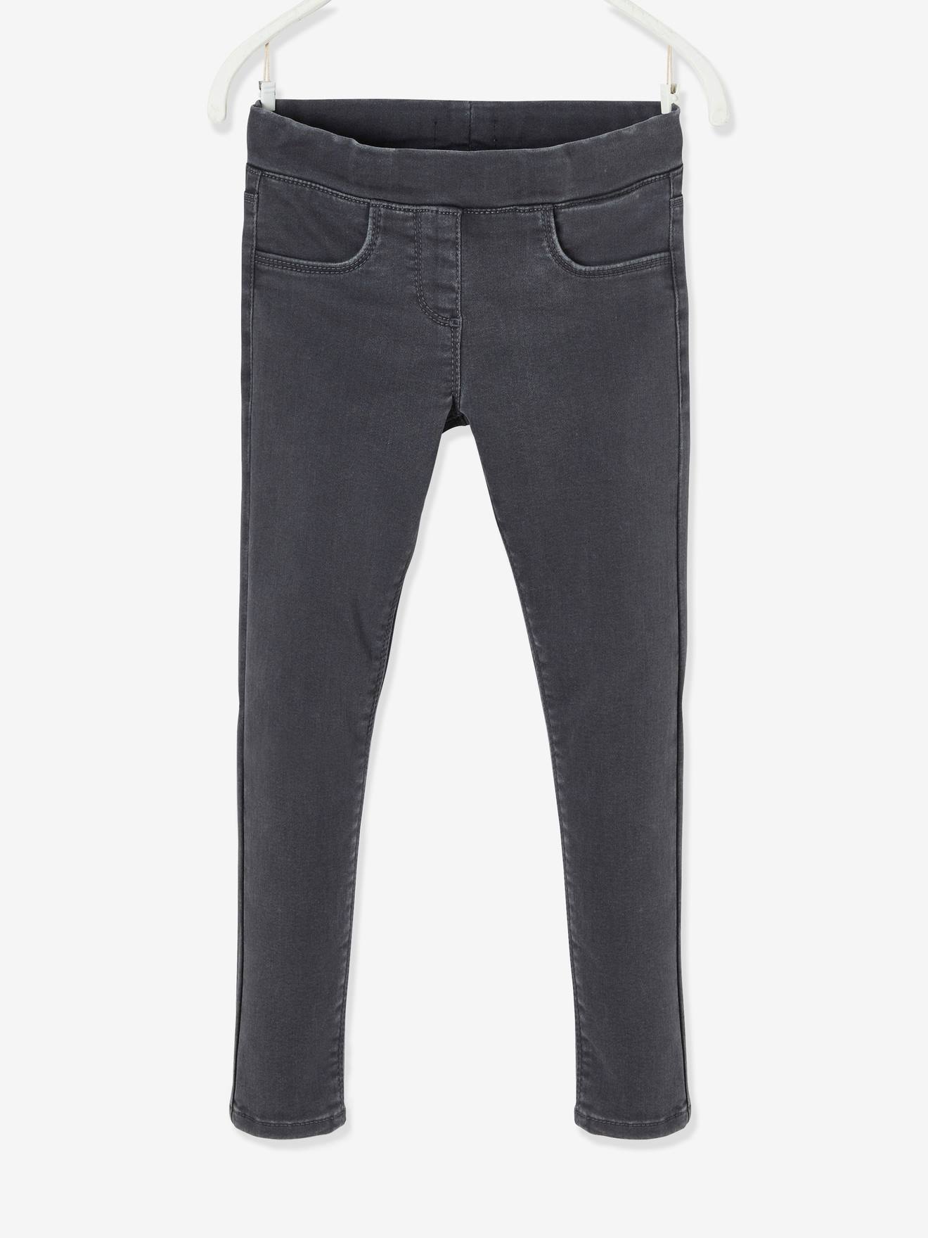 Treggings em ganga 'waterless', para menina cinzento medio desbotado