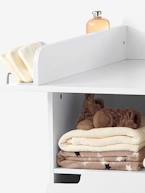 Móvel de mudas, tema Babyspace Branco+Cinza-escuro 