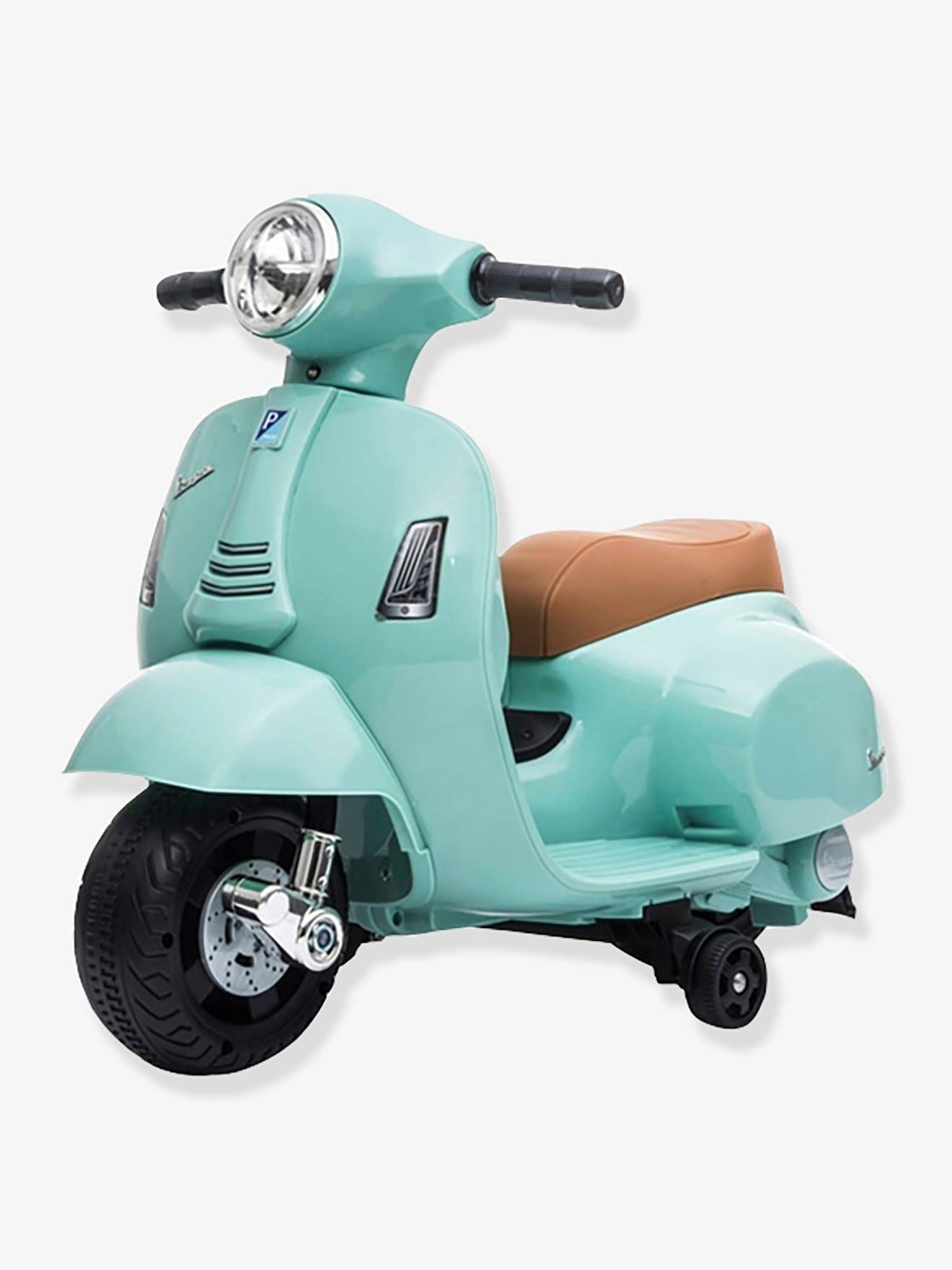 Mini Vespa GTS elétrica verde