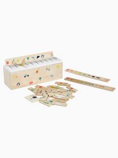 Brinquedos-Jogos de sociedade-Caixa de triagem formas e cores, de madeira
