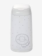 Caixote do lixo para fraldas Nappyclean Vertbaudet Branco estampado 