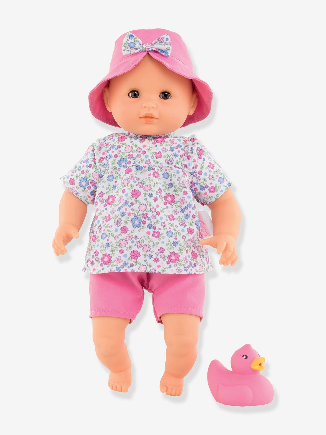 Boneca Bebé Banho Coralie, da COROLLE rosa