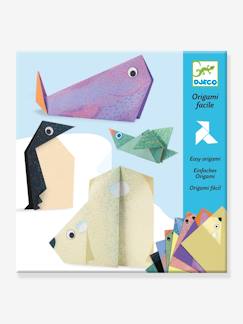 Brinquedos-Atividades artísticas-Missangas, moda e conjuntos criativos-Origami fácil - Os animais polares, da DJECO