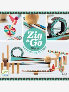 Brinquedos-Jogos de imaginação-Zig & Go conjunto de 28 peças da DJECO