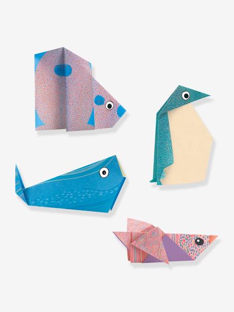 Origami fácil - Os animais polares, da DJECO azul 