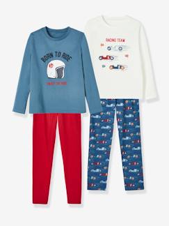 Menino 2-14 anos-Pijamas-Lote de 2 pijamas em jersey, para menino, Racing team