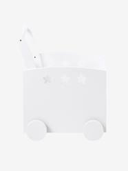 Caixa de arrumação com rodas  