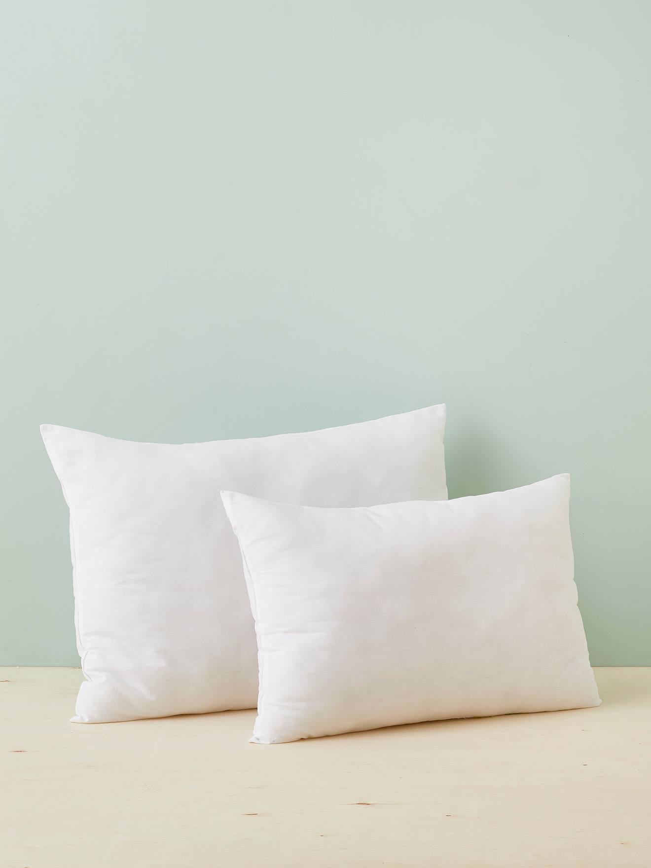 Almofada conforto firme, em algodão biológico*, Bio Collection branco claro liso