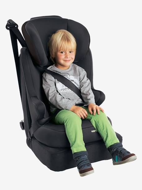 Cadeira-auto VERTBAUDET Kidsit grupo 1/2/3 Cinza estrelas 