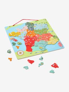 Brinquedos-Jogos educativos-Puzzle magnético de França