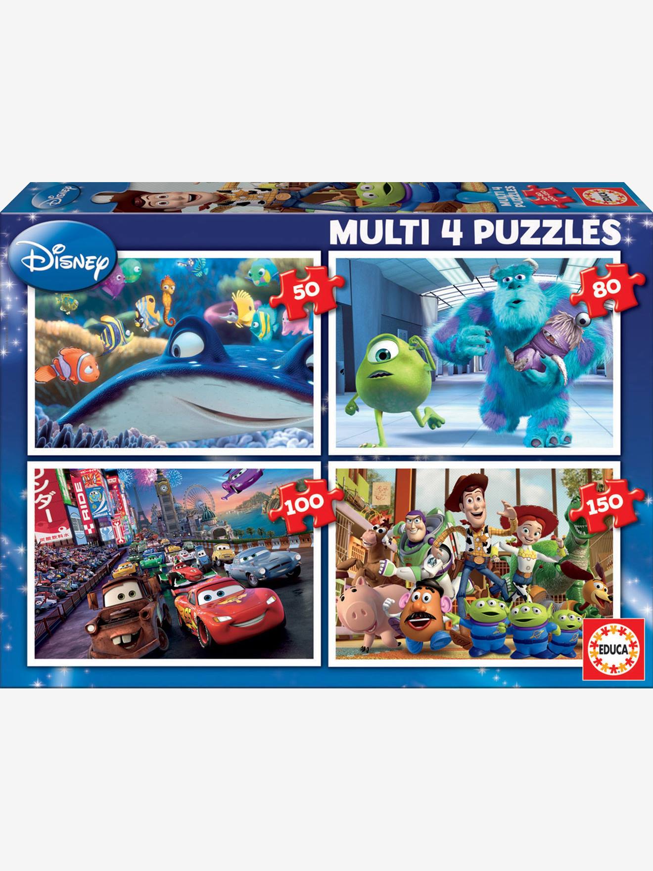 4 Multi Puzzles  Pixar
