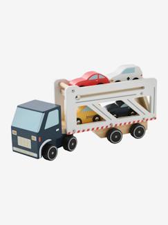 Brinquedos-Jogos de imaginação-Camião com reboque e carros
