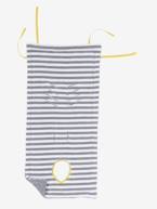 Proteção reversível para carrinho de bebé, da VERTBAUDET Azul claro/estrelas+Azul mesclado/estrelas+Cinza claro estampado+Riscas cinza/branco 