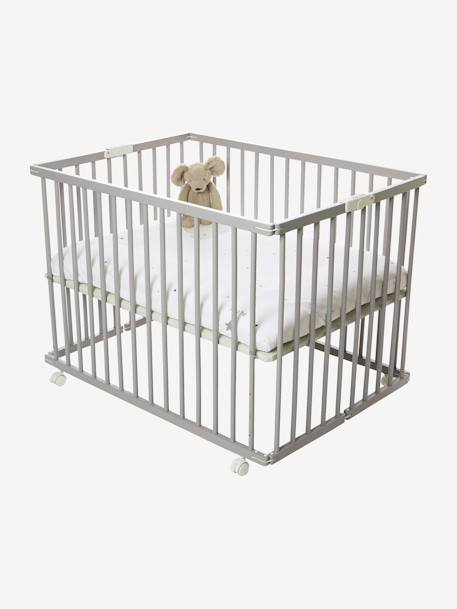 Fundo de parque VERBAUDET Soft'n play Branco/estrelas 