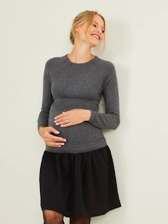 Roupa grávida-Vestidos-Vestido bimatéria, especial gravidez e amamentação